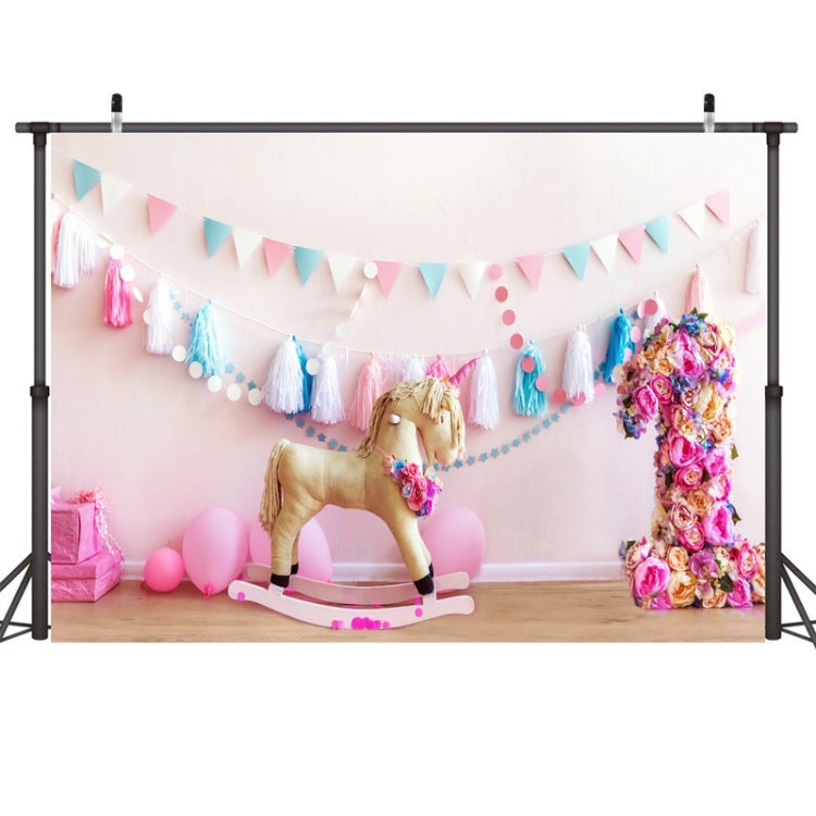 2.1m X 1.5m One Year Old Birthday Photography Background Party Decoration Hanging Cloth(574) - Birthday Party by PMC TechLife | Online Shopping South Africa | PMC TechLife | Buy Now Pay Later Mobicred