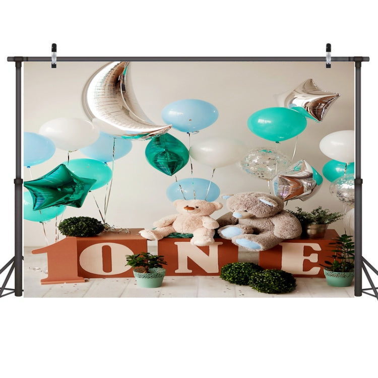 2.1m X 1.5m One Year Old Birthday Photography Background Party Decoration Hanging Cloth(582) - Birthday Party by PMC TechLife | Online Shopping South Africa | PMC TechLife | Buy Now Pay Later Mobicred