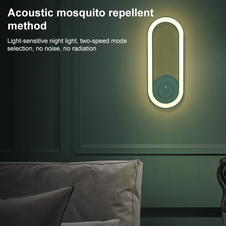 TS-06-13 Ultrasonic Mosquito Repellent Electronic Night Light Mosquito Repellent US Plug(Black) - Repellents by PMC TechLife | Online Shopping South Africa | PMC TechLife | Buy Now Pay Later Mobicred