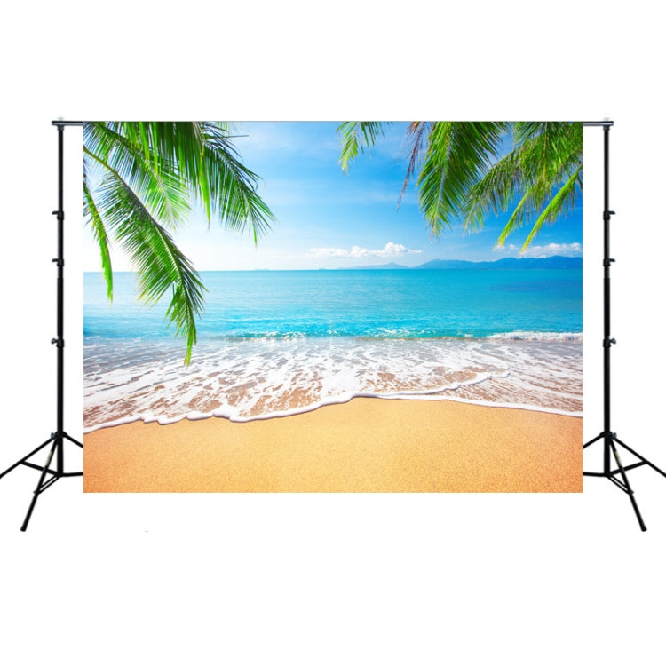2.1m X 1.5m Coconut Tree Sea View Photography Cloth - Other by PMC TechLife | Online Shopping South Africa | PMC TechLife