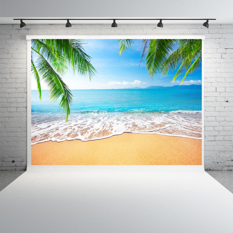 2.1m X 1.5m Coconut Tree Sea View Photography Cloth - Other by PMC TechLife | Online Shopping South Africa | PMC TechLife