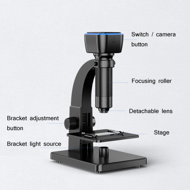 2000X WIFI High Magnification Biological Microscope USB HD Digital Magnifying Glass - free shipping - PMC Jewellery - Order now!