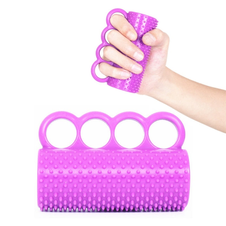 Hemiplegia Finger Strength Rehabilitation Training Silicone Grip Device Adult Finger Massage Grip Ball(Purple) - free shipping - PMC TechLife - Order now!