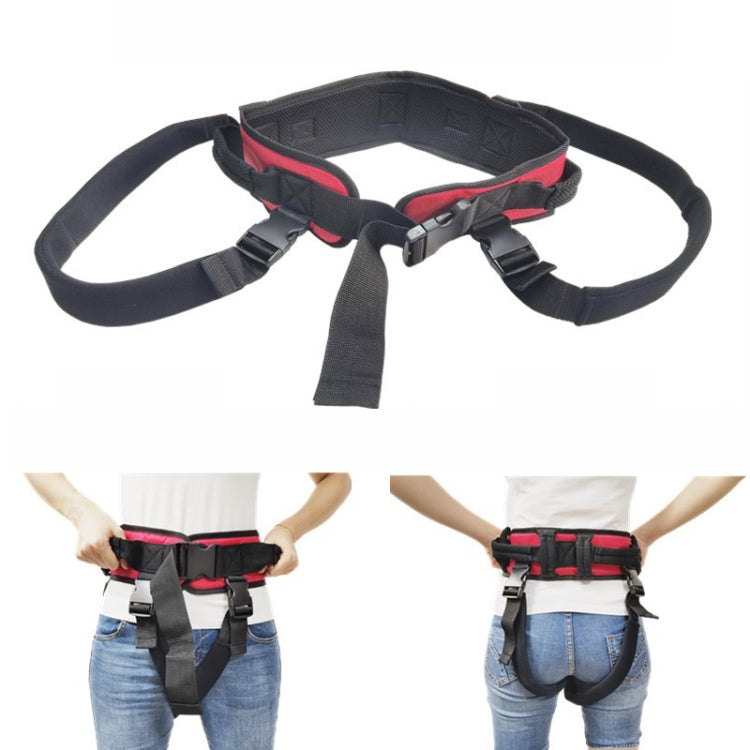 Adult Toddler Belt Anti-Fall Get Up And Shift Belt, Specification: L(Red Black) - free shipping - PMC TechLife - Order now!
