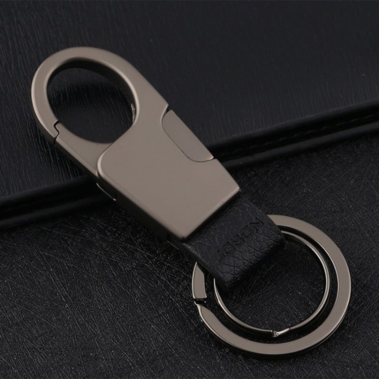 JOBON ZB-028YSK Car Keychain Men Waist Hangs Side Press Keychain(Black Nickel) - Key Rings by JOBON | Online Shopping South Africa | PMC TechLife | Buy Now Pay Later Mobicred