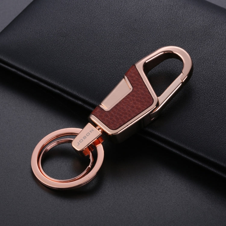 JOBON ZB-6611 Car Keychain Men Waist Hanging Keychain Simple Key Rings(Golden) - Key Rings by JOBON | Online Shopping South Africa | PMC TechLife | Buy Now Pay Later Mobicred