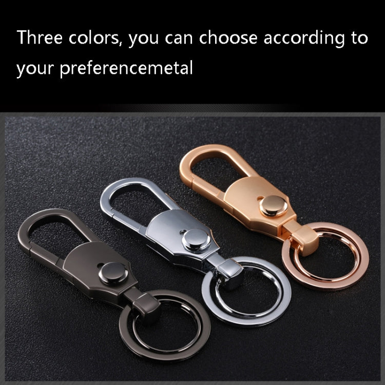 JOBON ZB-098 Car Keychain Men Waist Holding Key Pendant Ring(Black Nickel) - free shipping - PMC TechLife - Order now!