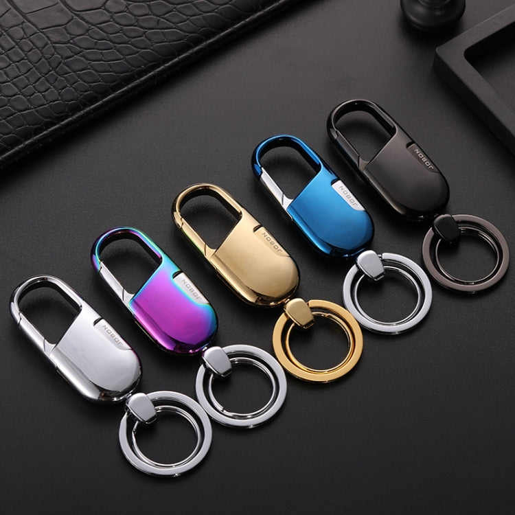 JOBON ZB-176 Car Keychain Men Waist Hanging Key Chain Pendant(Blue Ice) - free shipping - PMC Jewellery - Order now!