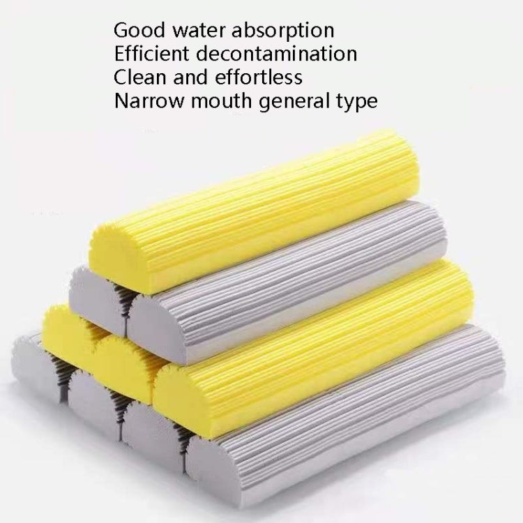 2 PCS 28cm Half-Fold Narrow Mouth Universal Mop Sponge Tape Head Replacement Fittings(Gray) - Sponges, Cloths & Brushes by PMc TechLife | Online Shopping South Africa | PMc TechLife | Buy Now Pay Later Mobicred