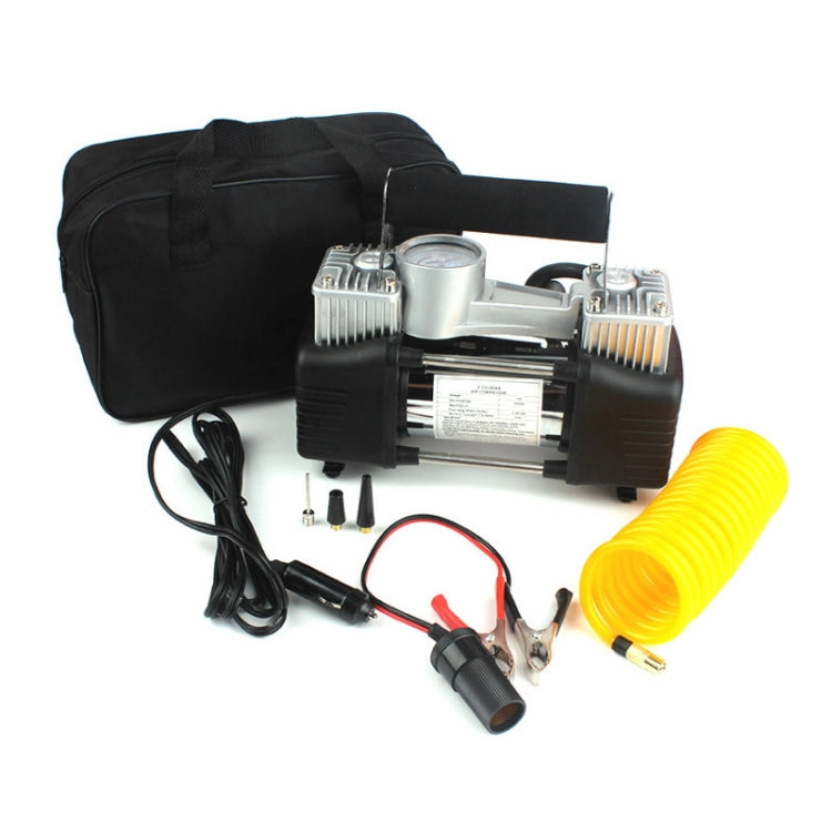 YR-106 12V Car Inflatable Pump Home Tire Portable Air Pump(Double Cylinder) - Inflatable Pump by PMC TechLife | Online Shopping South Africa | PMC TechLife