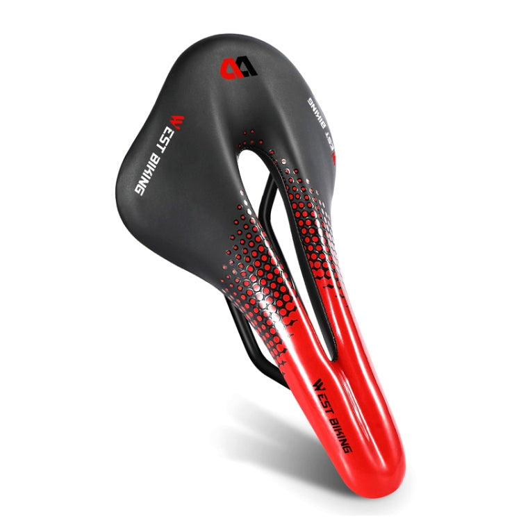 WEST BIKING YP0801117 Bike Cushion Riding Comfort Road Car Mountain Bike Seat Cushion Accessories, Size: Free Size(Black Red) - Bicycle Saddle by WEST BIKING | Online Shopping South Africa | PMc TechLife | Buy Now Pay Later Mobicred