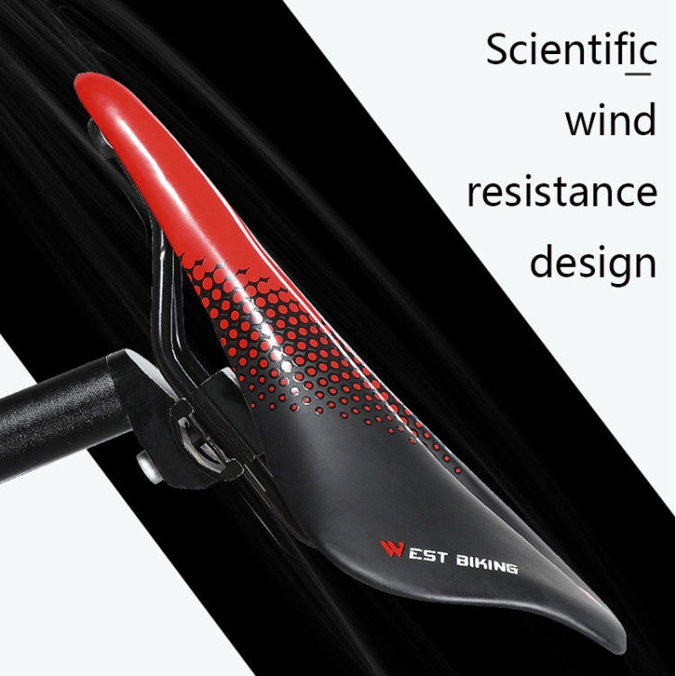 WEST BIKING YP0801117 Bike Cushion Riding Comfort Road Car Mountain Bike Seat Cushion Accessories, Size: Free Size(Black Red) - Bicycle Saddle by WEST BIKING | Online Shopping South Africa | PMc TechLife | Buy Now Pay Later Mobicred