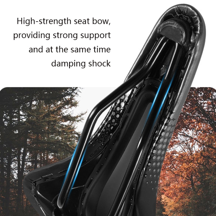 WEST BIKING YP0801117 Bike Cushion Riding Comfort Road Car Mountain Bike Seat Cushion Accessories, Size: Free Size(White Black) - free shipping - PMc TechLife - Order now!