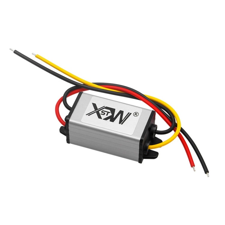 XWST DC 12/24V To 5V Converter Step-Down Vehicle Power Module, Specification: 12V To 5V 5A Small Aluminum Shell -  by PMC Jewellery | Online Shopping South Africa | PMC Jewellery | Buy Now Pay Later Mobicred
