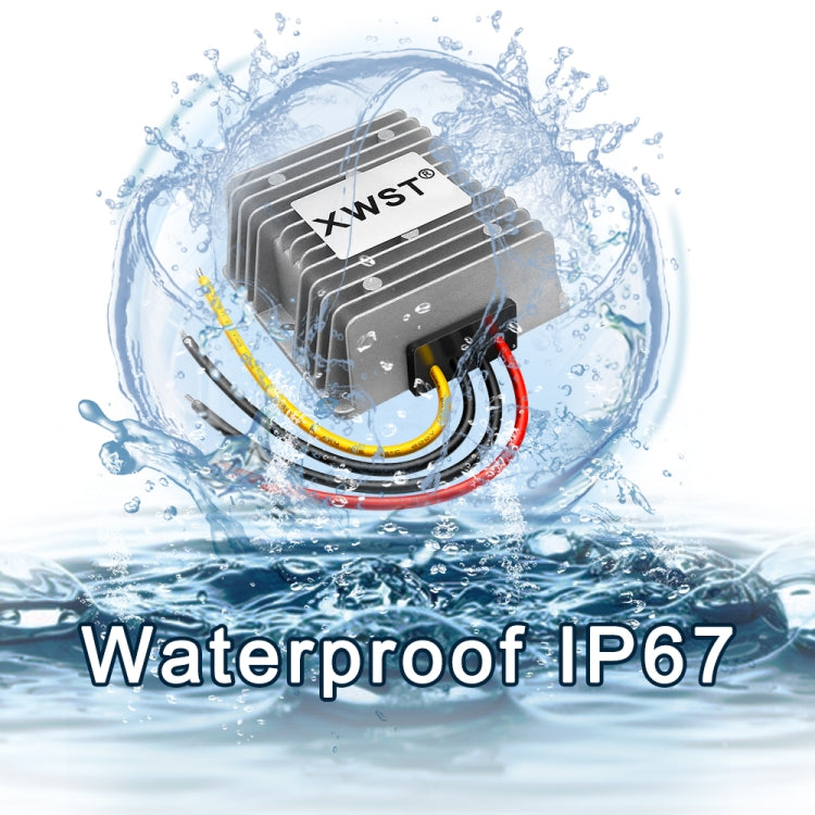 XWST DC 12/24V To 5V Converter Step-Down Vehicle Power Module, Specification: 12V To 5V 5A Small Aluminum Shell -  by PMC Jewellery | Online Shopping South Africa | PMC Jewellery | Buy Now Pay Later Mobicred