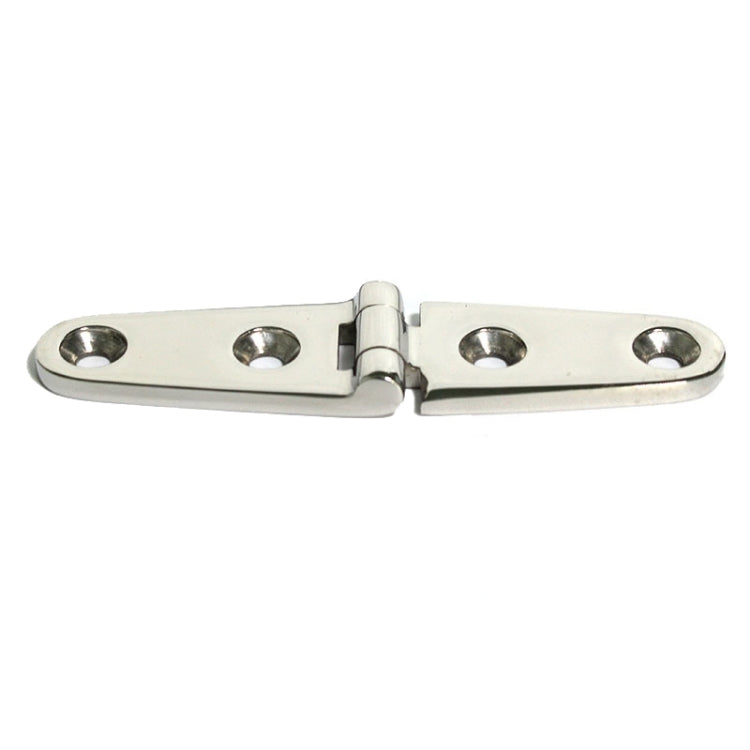 Four-Hole Stainless Steel Hinge 316 Flat Open Bearing Hinge, Specification: 103 x 27mm - Marine Accessories & Parts by PMC TechLife | Online Shopping South Africa | PMC TechLife | Buy Now Pay Later Mobicred