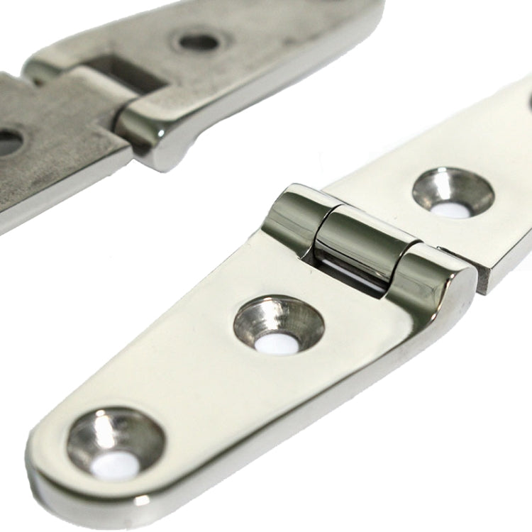 Four-Hole Stainless Steel Hinge 316 Flat Open Bearing Hinge, Specification: 103 x 27mm - Marine Accessories & Parts by PMC TechLife | Online Shopping South Africa | PMC TechLife | Buy Now Pay Later Mobicred