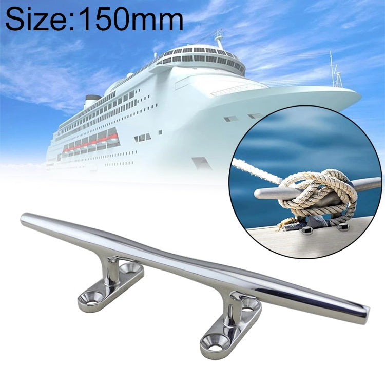 316 Stainless Steel Heavy Round Cable Bolt Yacht Bollard Shofar Pile For Boat, Specification: 150mm 6inch - Marine Accessories & Parts by PMC TechLife | Online Shopping South Africa | PMC TechLife | Buy Now Pay Later Mobicred