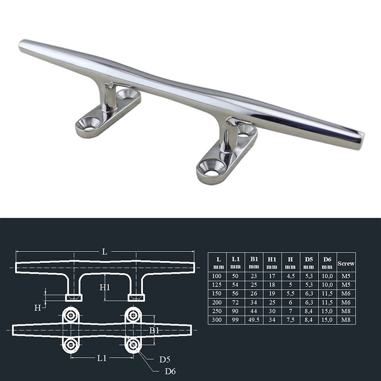 Light Round Cable Bolt 316 Stainless Steel Clevis Cable Bolt, Specification: 100mm 4inch - Marine Accessories & Parts by PMC TechLife | Online Shopping South Africa | PMC TechLife | Buy Now Pay Later Mobicred
