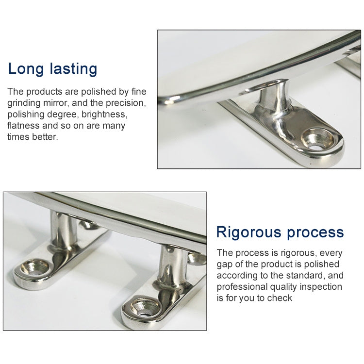 316 Stainless Steel Light-Duty Flat Claw Bolt Speedboat Yacht Ship Accessories, Specification: 200mm 8inch - Marine Accessories & Parts by PMC TechLife | Online Shopping South Africa | PMC TechLife | Buy Now Pay Later Mobicred