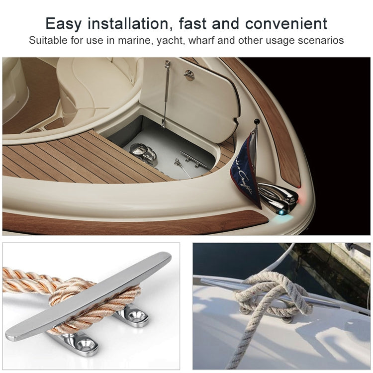 316 Stainless Steel Light-Duty Flat Claw Bolt Speedboat Yacht Ship Accessories, Specification: 200mm 8inch - Marine Accessories & Parts by PMC TechLife | Online Shopping South Africa | PMC TechLife | Buy Now Pay Later Mobicred