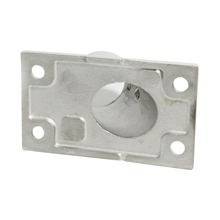 Thicken 316 Stainless Steel 60-Degree Square Tube Base Marine Boat Hardwares, Specifications: 25mm - Marine Accessories & Parts by PMC TechLife | Online Shopping South Africa | PMC TechLife | Buy Now Pay Later Mobicred