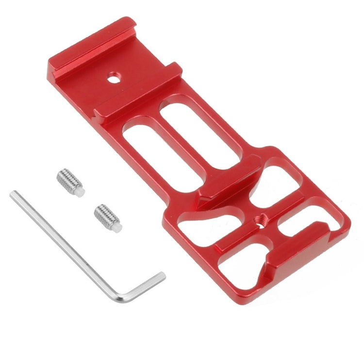 20mm Rail Side Mount for GoPro Hero11 Black / HERO10 Black /9 Black /8 Black /7 /6 /5 /5 Session /4 Session /4 /3+ /3 /2 /1, DJI Osmo Action and Other Action Cameras, Hunting Shot(Red) - Connection Mount by PMC TechLife | Online Shopping South Africa | PMC TechLife | Buy Now Pay Later Mobicred