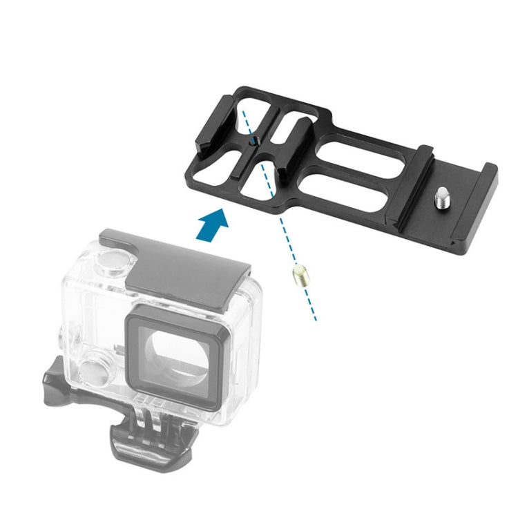 20mm Rail Side Mount for GoPro Hero11 Black / HERO10 Black /9 Black /8 Black /7 /6 /5 /5 Session /4 Session /4 /3+ /3 /2 /1, DJI Osmo Action and Other Action Cameras, Hunting Shot(Red) - Connection Mount by PMC TechLife | Online Shopping South Africa | PMC TechLife | Buy Now Pay Later Mobicred