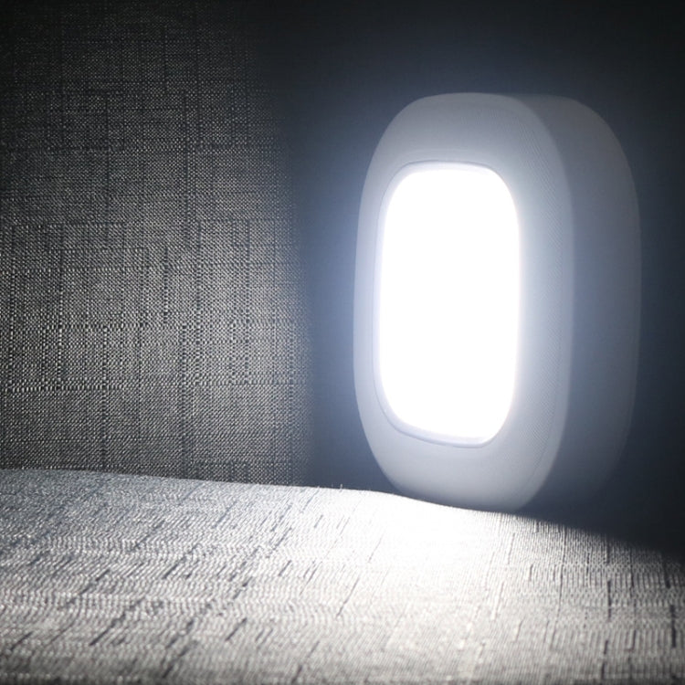 1145 Human Body Induction Ceiling Light Wireless Installation Battery Ceiling Lamp(White Shell White Light) - Sensor LED Lights by PMC TechLife | Online Shopping South Africa | PMC TechLife | Buy Now Pay Later Mobicred