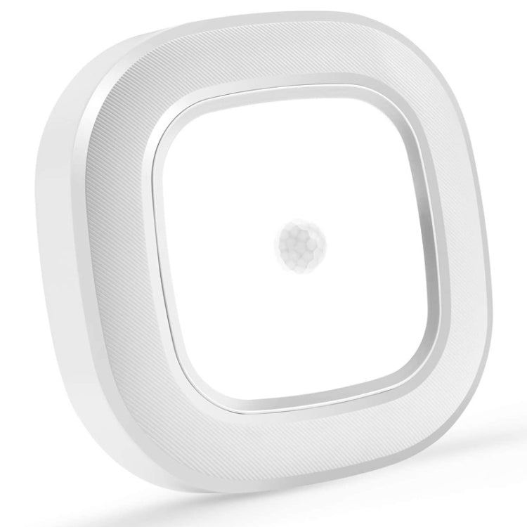1145 Human Body Induction Ceiling Light Wireless Installation Battery Ceiling Lamp(White Shell White Light) - Sensor LED Lights by PMC TechLife | Online Shopping South Africa | PMC TechLife | Buy Now Pay Later Mobicred