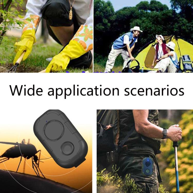 H20 Ultrasonic USB Mosquito Repellent Portable Outdoor Mini Insect Repellent(Black) - Outdoor Insect Repellent by PMC TechLife | Online Shopping South Africa | PMC TechLife | Buy Now Pay Later Mobicred