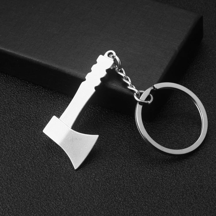 10 PCS Tool Metal Keychain Car Key Ring Pendant, Colour: H-391 Glossy Ax - Key Rings by PMC Jewellery | Online Shopping South Africa | PMC Jewellery | Buy Now Pay Later Mobicred