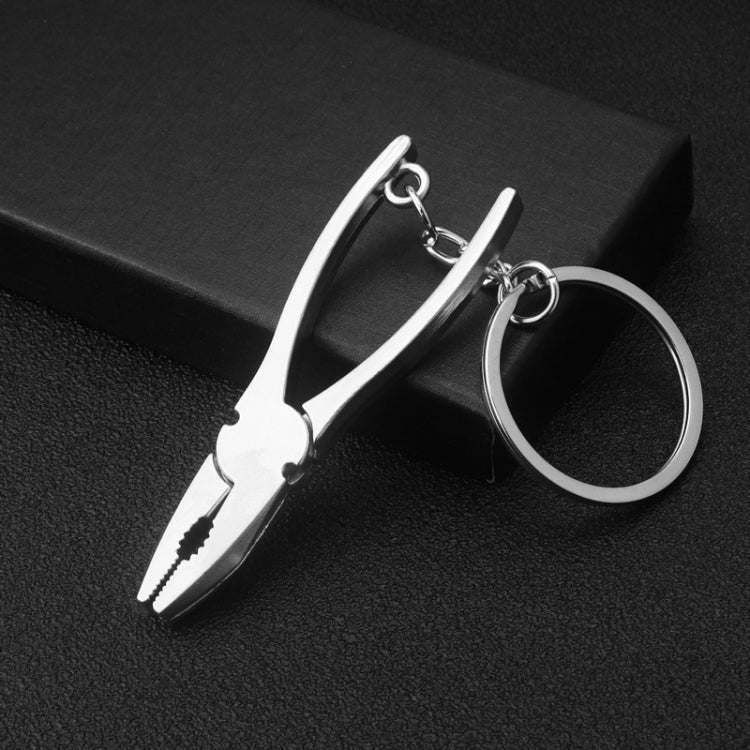 10 PCS Tool Metal Keychain Car Key Ring Pendant, Colour: X-396 Vise - Key Rings by PMC Jewellery | Online Shopping South Africa | PMC Jewellery | Buy Now Pay Later Mobicred