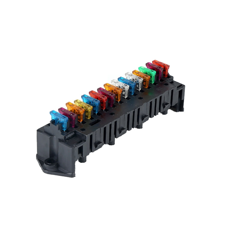 Modified Electric Car 15-Way Fuse Bottom Seat With Copper Terminal Insurance Plug-In Relay - free shipping - PMC TechLife - Order now!