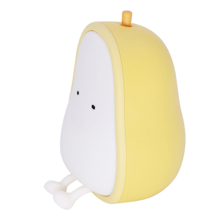 Pear Shape Night Light Silicone Soft Bedroom Warm Light LED Night Light(Warm White Light) - free shipping - PMc TechLife - Order now!