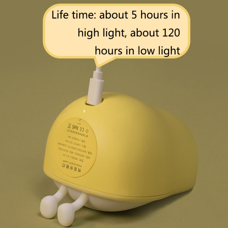 Pear Shape Night Light Silicone Soft Bedroom Warm Light LED Night Light(Warm White Light) - free shipping - PMc TechLife - Order now!