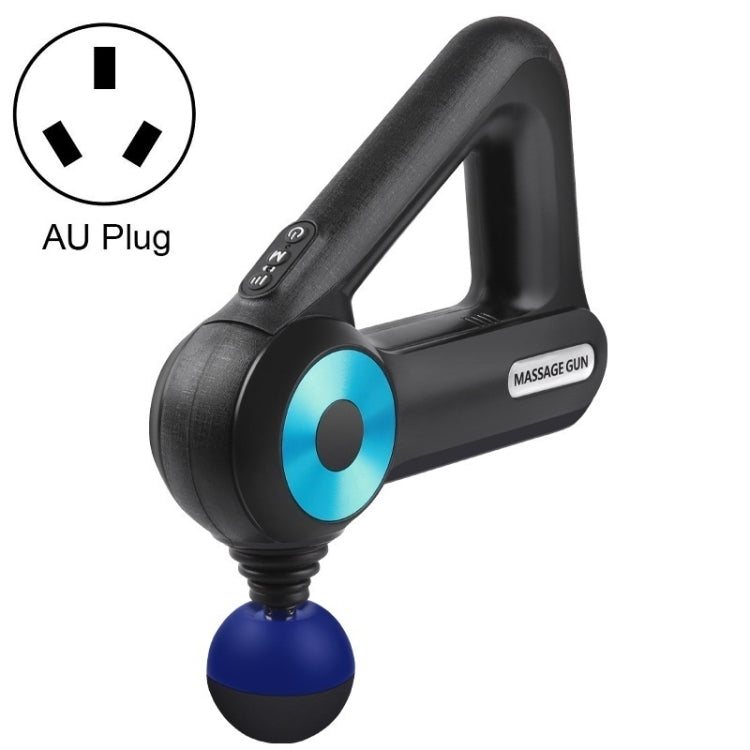 SL-8890 Triangle Fascia Muscle Relaxer Household Electric Fitness Massager, Specification: AU Plug(Blue) - free shipping - PMC TechLife - Order now!