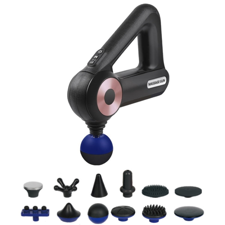 SL-8890 Triangle Fascia Muscle Relaxer Household Electric Fitness Massager, Specification: AU Plug(Golden) - free shipping - PMC TechLife - Order now!