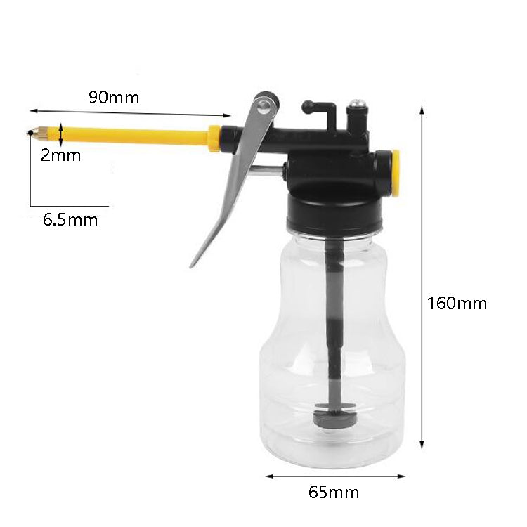 4 PCS CY-0085 Home Long Mouth Injection Device Machine Oil Pot Manual Lubrication Gear Oil Filler, Style: Transparent 250ml - free shipping - PMC TechLife - Order now!
