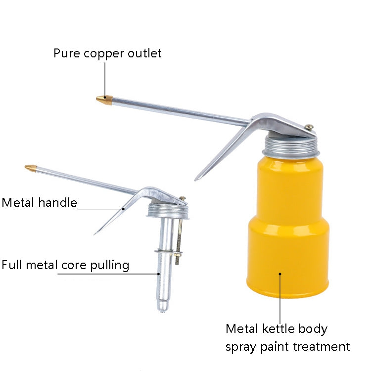 4 PCS CY-0085 Home Long Mouth Injection Device Machine Oil Pot Manual Lubrication Gear Oil Filler, Style: Metal 300ml - Hand Tool Sets by PMC TechLife | Online Shopping South Africa | PMC TechLife | Buy Now Pay Later Mobicred