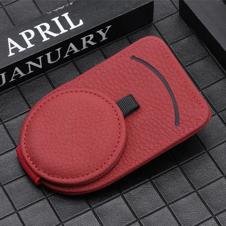 538 Car Glasses Clip Car Sun Visor Card Storage Clip(Red) - free shipping - PMC TechLife - Order now!