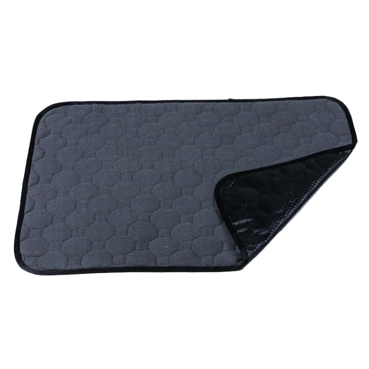 67x50cm Car Pet Injection Pad Waterproof Pad Cat Dog Sofa Waterproof Diapholic Carpet Water Absorbing Pad(Gray) - Seat Accessories by PMC Jewellery | Online Shopping South Africa | PMC Jewellery | Buy Now Pay Later Mobicred