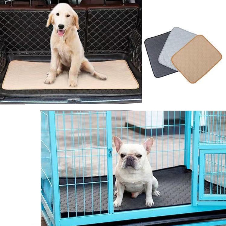 100x67cm Car Pet Injection Pad Waterproof Pad Cat Dog Sofa Waterproof Diapholic Carpet Water Absorbing Pad(Light Grey) - Seat Accessories by PMC TechLife | Online Shopping South Africa | PMC TechLife | Buy Now Pay Later Mobicred