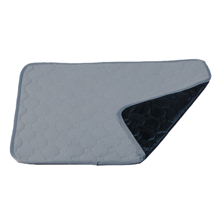 100x135cm Car Pet Injection Pad Waterproof Pad Cat Dog Sofa Waterproof Diapholic Carpet Water Absorbing Pad(Light Grey) - Seat Accessories by PMC TechLife | Online Shopping South Africa | PMC TechLife | Buy Now Pay Later Mobicred