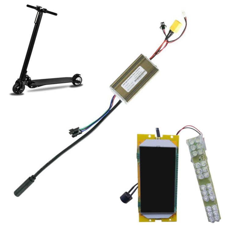 Electric Scooter LED Display Screen Main Control Board Replacement Accessories For Kugoo S1 / S2 / S3 Series Controller+Display - Accessories & Parts by PMc TechLife | Online Shopping South Africa | PMc TechLife | Buy Now Pay Later Mobicred