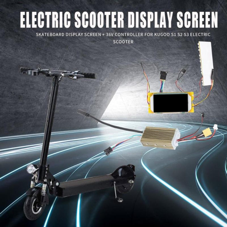 Electric Scooter LED Display Screen Main Control Board Replacement Accessories For Kugoo S1 / S2 / S3 Series Controller+Display - Accessories & Parts by PMc TechLife | Online Shopping South Africa | PMc TechLife | Buy Now Pay Later Mobicred