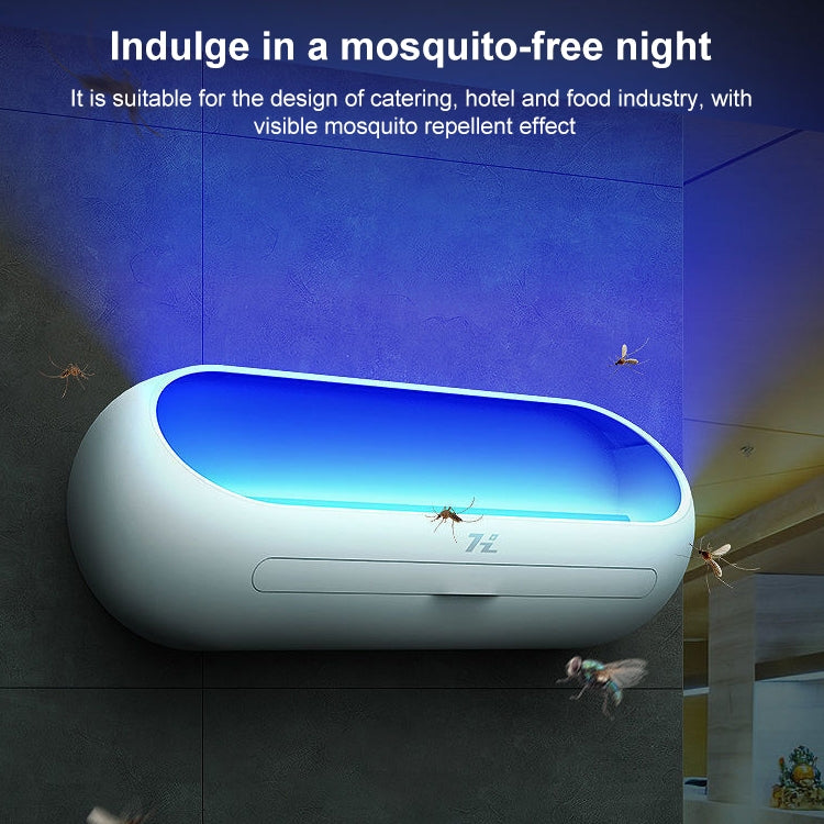 HanZhang Sticky Trap Mosquito Lamp Restaurant Hotel Hanging Electronic Fly Killer CN Plug, Specification: Avocado Green 16W Double Lamp Tube 2 Light Tube - Repellents by PMC TechLife | Online Shopping South Africa | PMC TechLife | Buy Now Pay Later Mobicred
