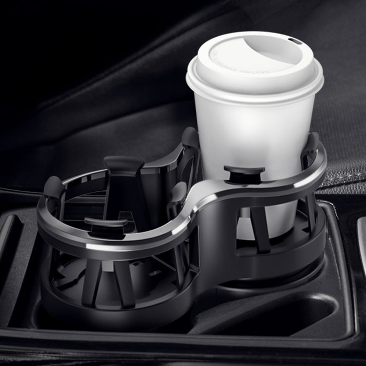 SHUNWEI SD-1038 Car Dual-Hole Water Cup Holder Cola Vacuum Flask Holder One For Two Beverage Holders - Car Drink Holders by SHUNWEI | Online Shopping South Africa | PMC TechLife | Buy Now Pay Later Mobicred