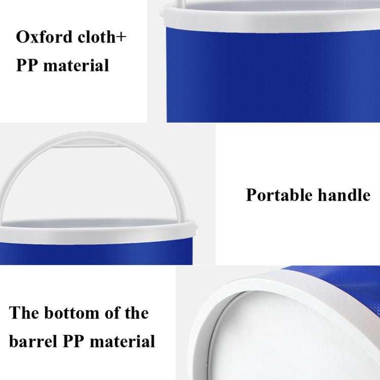 3 PCS  13L Car Folding Telescopic Bucket Portable Car Washing Special Bucket Outdoor Travel Fishing Bucket - Stowing Tidying by PMC TechLife | Online Shopping South Africa | PMC TechLife | Buy Now Pay Later Mobicred