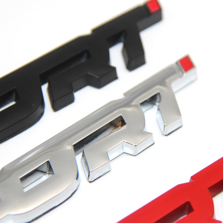 6 PCS  Metal 3D Stereo Car Sticker Modified Sport Tail Sticker Body Sticker(Red) - 3D Creative Stickers by PMC TechLife | Online Shopping South Africa | PMC TechLife | Buy Now Pay Later Mobicred